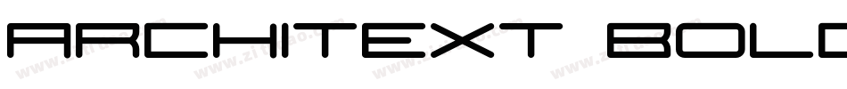 Architext Bold字体转换